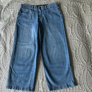 St. John's Bay Light Blue Flare & Wide Leg Jeans Sz 12P